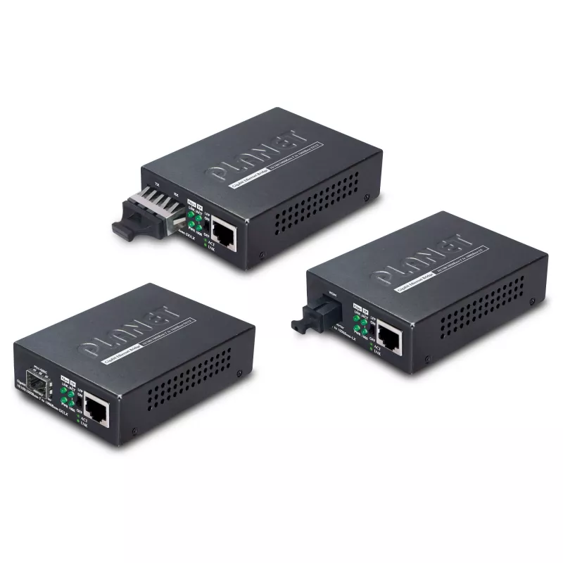 Planet GT-806B15 - Meediamuundur - GigE - 10Base-T, 1000Base-LX, 100Base-TX, 1000Base-T - RJ-45 /