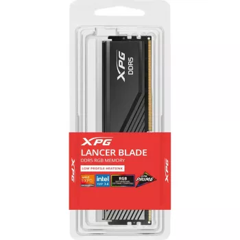 Lauaarvuti DDR5 24 GB ADATA XPG Lancer Blade RGB DIMM 6000 MT/s, CL36, must, INTEL XMP