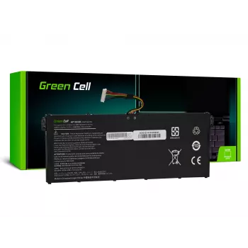 Sülearvuti aku roheline Cell ASUS A555 F555 K555 R556 X555, LiPo 4000 mAh, 7,6 V, 4 elementi, must