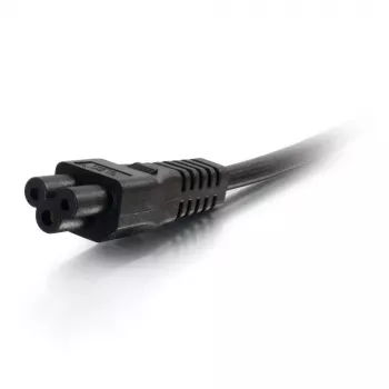 C2G 1m Euroopa sülearvuti toitekaabel CEE 7/7 kuni IEC 60320 C5 250V 3A