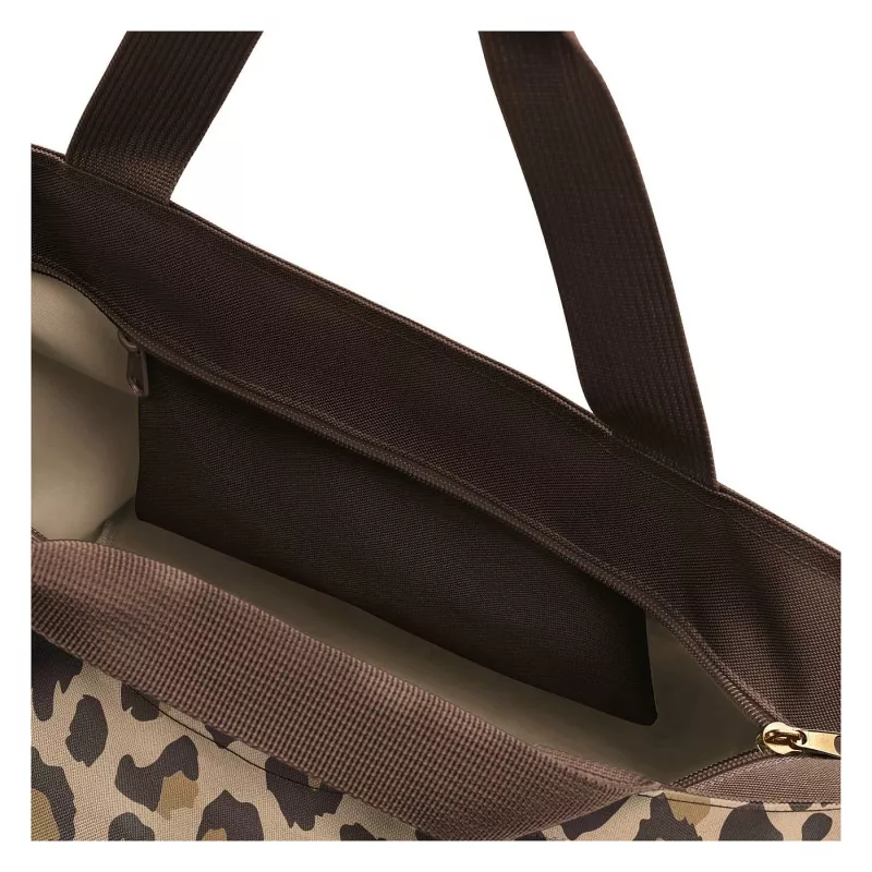 reisenthel Shopping Bag shopper M LEO MACCHIATO sünteetiline kiud pruun ZS6048 (ZS6048)