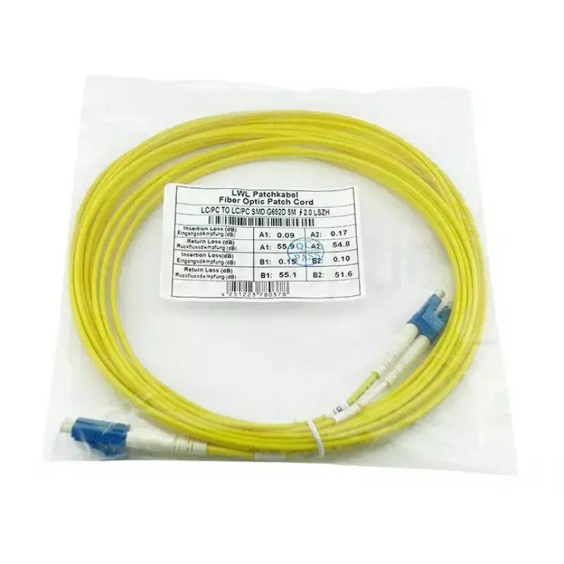 BlueOptics CAB-SMF-LC-LC-5-BO InfiniBand fiiberoptiline kaabel 5 m LC/APC