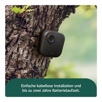 AMAZON (RING) Blink Outdoor 4 - võrgujälgimiskaamera - väliala, siseala - ilmastikukindel - värviline (päev/öö) - 1080p - heli - juhtmevaba - Wi-Fi (B0B1N5RL1Q)
