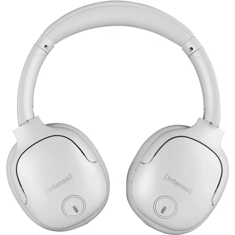 Intenso Over-Ear TWS True Wireless Kopfhörer Bluetooth 5.3, Hybrid Active Noise Cancelling (ANC), Transparency Modus, Musik Modus, Passiver Modus