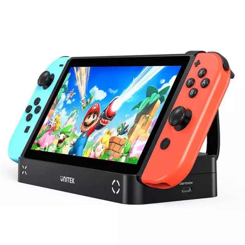 Pihukonsooli dokkimisjaam Unitek G1002F01 — USB-dokkimispistik, must