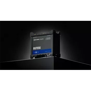 4G LTE ruuter Teltonika Networks RUT956 (GLOBAL) — Tööstuslik mobiilside ruuter kahe SIM-kaardiga ja täiustatud võrgundusega