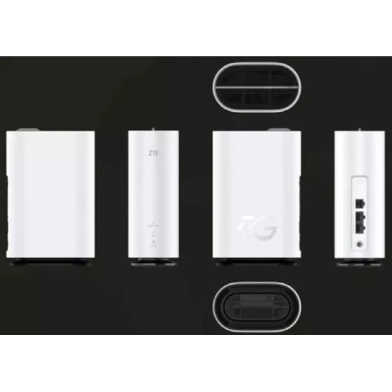 ZTE G5C - Gigabit Ethernet kaheribaline (2,4 GHz / 5 GHz) Wi-Fi 6 4G/5G juhtmevaba ruuter valge