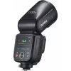 Flash Godox V100‑N Nikonile — Kaasaskantav TTL Li‑ion tulikuule kinnitatav välk