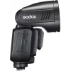 Flash Godox V100‑N Nikonile — Kaasaskantav TTL Li‑ion tulikuule kinnitatav välk