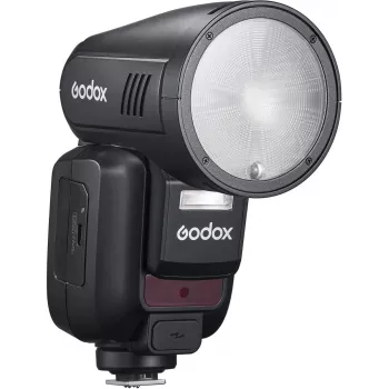 Flash Godox V100‑N Nikonile — Kaasaskantav TTL Li‑ion tulikuule kinnitatav välk