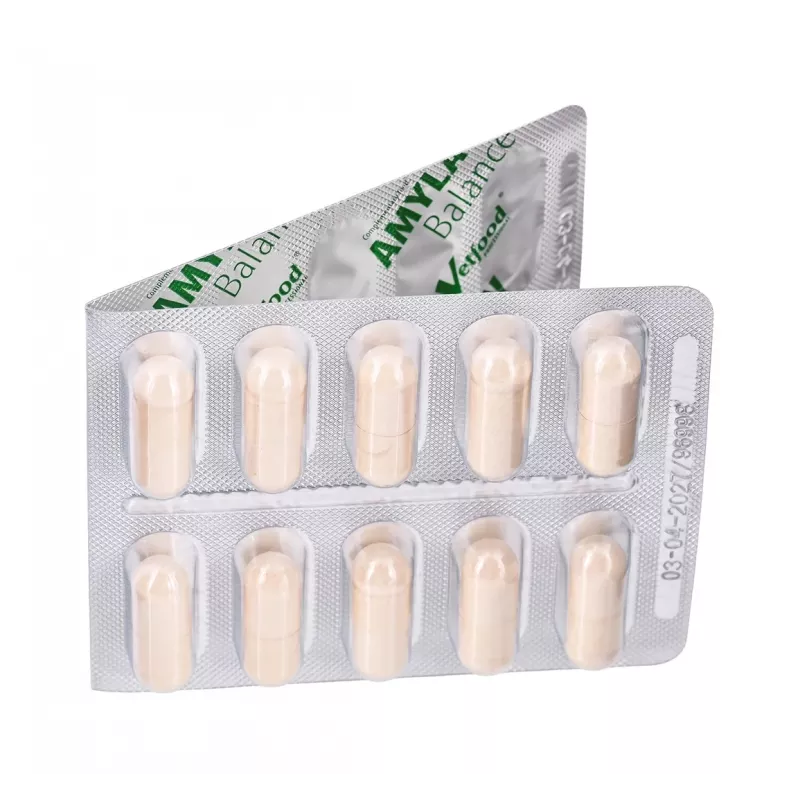 Vetfood Amylactiv Balance seedehäirete toetamine koertele ja kassidele 60 kapslit