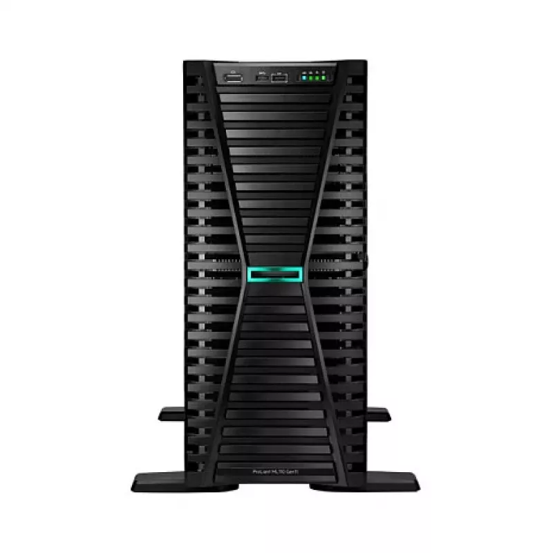 HPE ProLiant ML110 Gen11 5416S 2.0GHz 16c 1P 2x32GB-R 8SFF MR408i-o 2x960GB SSD 2x1000W PS EU Server