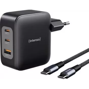 Intenso W100ACC+C520C must USB-C® adapter 100 W USB-A, USB-C® Must (7810010)
