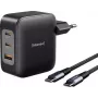 Intenso W100ACC+C520C must USB-C® adapter 100 W USB-A, USB-C® Must (7810010)