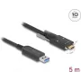 Aktiivne optiline kaabel DeLOCK 83200 USB 10 Gbps Type-A kuni USB-C 5m