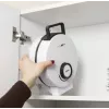 Vahvliküpsetaja Clatronic WA 3832 — 1 ümmargune vahvel, 1200 W, 20 cm plaadid, must/valge