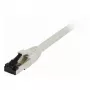 Synergy21 paigalduskaabel RJ45, CAT8.1 2000 MHz, 1,0 m, valge, S-STP (S/FTP), TPE/LSZH (SuperFlex), AWG26