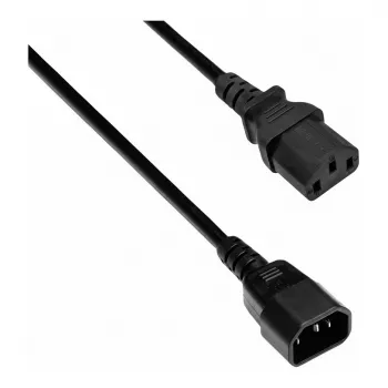 Synergy 21 Netzkabel 230V Kaltgeräte IEC-C13 Buchse/Kaltgeräte IEC-C14 Stecker (S218201)