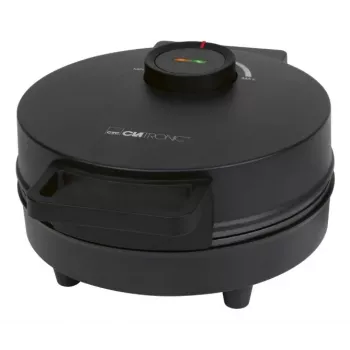 Vahvliküpsetaja CLATRONIC WA 3832 — 1 ümmargune vahvel, 1200 W, 20 cm plaadid, must