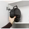 Vahvliküpsetaja CLATRONIC WA 3832 — 1 ümmargune vahvel, 1200 W, 20 cm plaadid, must