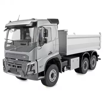 Raadio teel juhitav Amewi Volvo FMX E015 6x4 kallur 1:14 RTR hõbedane