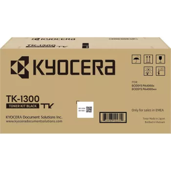 Kyocera tooner must TK-1300 3 PA4000x/wx jaoks - tooneriseade - must