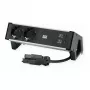 Toitemoodul Bachmann DESK2 2x CEE7/3 pistikupesa ja USB-ga, 100W USB C/C, GST18 0,2 m, must
