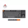 Keychron K8 Max klaviatuur universaalne USB RF juhtmevaba Bluetooth must 80% mehaaniline