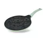 Pannkoogipann Maestro MR-1222-D CUTE — 26 cm alumiiniumist mittenakkuva kattega krepp-pann, roheline