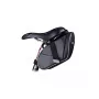 Sadula alt kott Motus Under-Saddle Bag Must — rattasadula kott, kompaktne sadulaalune hoiustamine