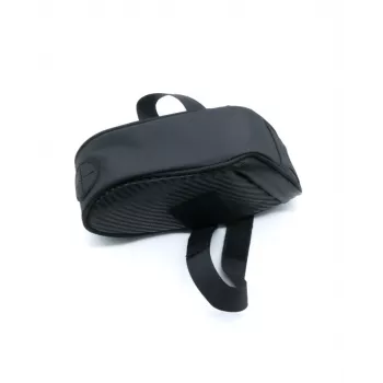 Sadula alt kott Motus Under-Saddle Bag Must — rattasadula kott, kompaktne sadulaalune hoiustamine