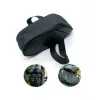 Sadula alt kott Motus Under-Saddle Bag Must — rattasadula kott, kompaktne sadulaalune hoiustamine