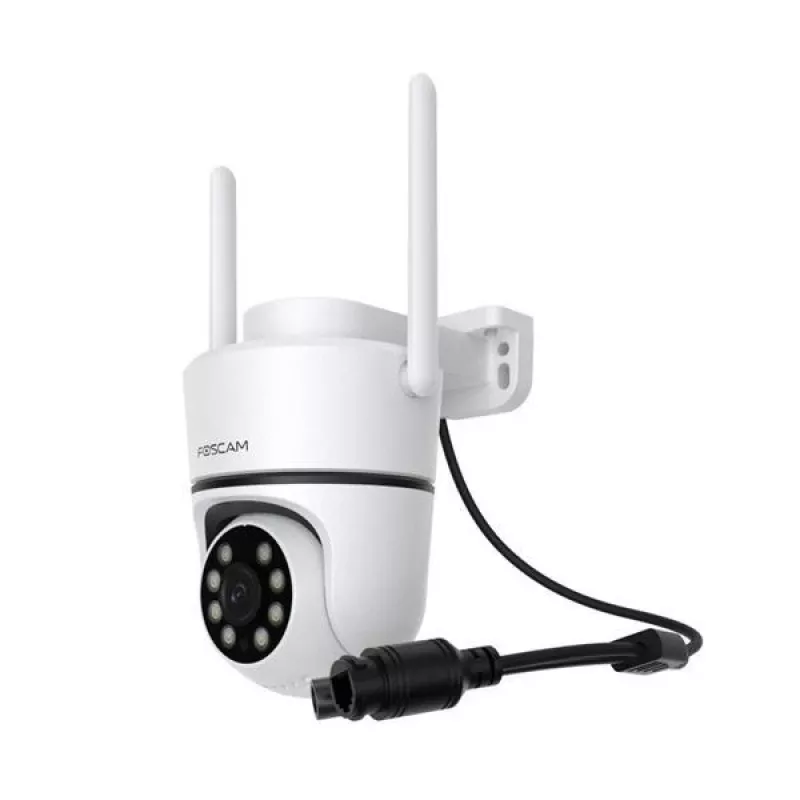 IP-kaamera Foscam PD5 5MP valge — välis-/sisevõrgu valvekaamera, 5 MP eraldusvõime