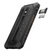 Vastupidav nutitelefon UleFone RugKing 2 Pro — 4 GB muutmälu, 128 GB salvestusruum, must