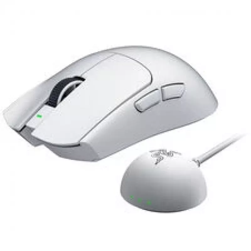 Razer Viper V4 Pro valge mängurihiir - Juhtmevaba, 50 g ülikerge, 50 000 DPI