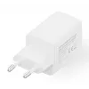 Seinalaadija DIGITUS USB GaN 45W — 1× USB-C, 1× USB-A, sisend 100–240V, valge