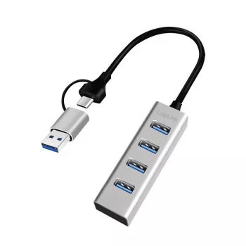 Hub USB3.0 4-porti USB-A 5Gbit/s