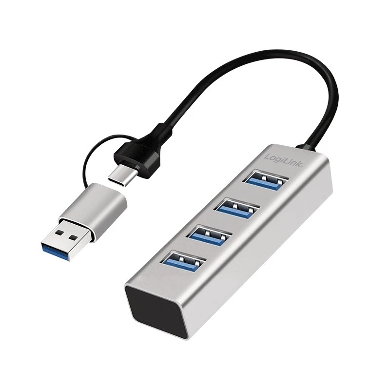 Hub USB3.0 4-porti USB-A 5Gbit/s