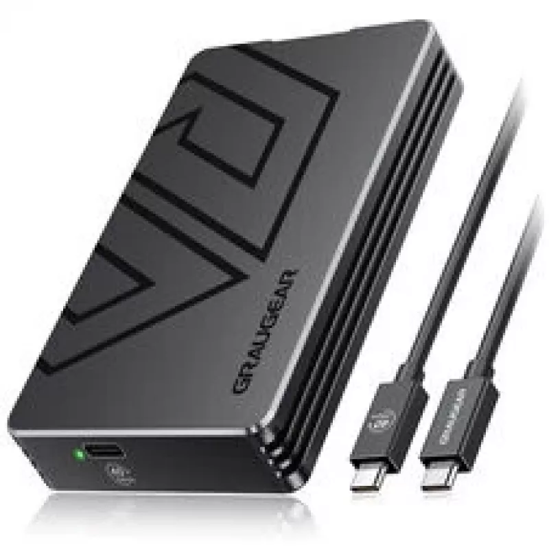 Väline M.2 SSD-korpus GrauGear G-M2U4-40G01 koos PCIe 4.0 ja USB-C-ga