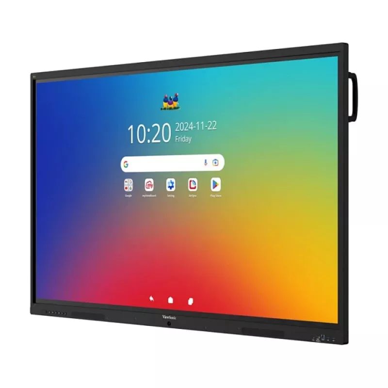 ViewBoard 41 seeria puuteekraan 65TOLLI UHD, Android 16 EDLA, IR 450 niti, 2x20W + sub 15W + 8 massiivmikrofon, 3 x USB-C 8/128 GB, 8-tuumaline C