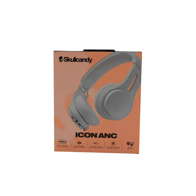 Skullcandy Icon ANC traadita kõrvapealsed kõrvaklapid oranž Glow Bluetooth 5.3 ANC (S5IOW-S951)