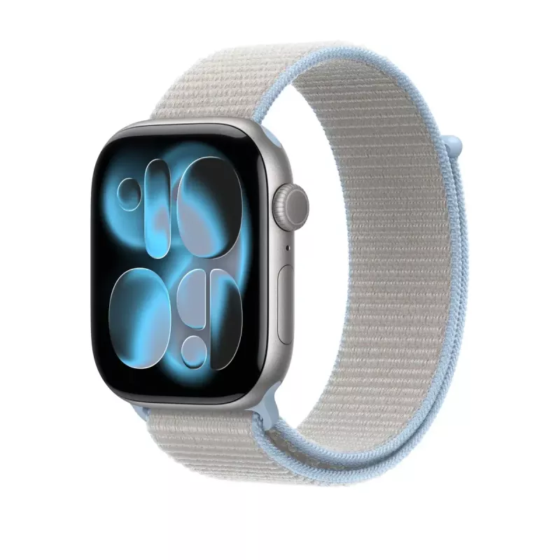 Rihm — Apple Sport Loop 46 mm Apple Watchile, Blue Mist (hall), üksikpakend