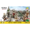 Ehituskomplekt Cobi Blocks Monte Cassino lahing COBI-2063 ajalooline sõjaväelaste dioraam