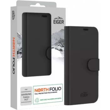 Eiger North Folio ümbris Galaxy A37 Must (EGCA01016)
