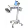 Multimeedia sülearvutikäru ERGOTRON StyleView EMR SV41-6100-0 — valge, alumiinium/plast, 51 cm kõrguse reguleerimine, 26 kg