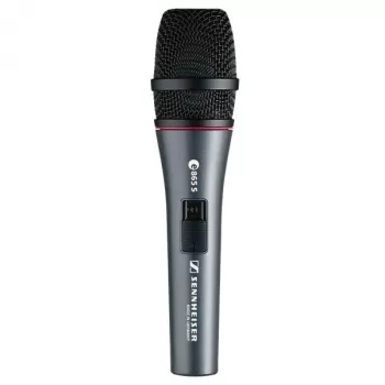 Vokaal-kondensaatormikrofon Sennheiser E865‑S, superkardioid, sisse-/väljalülitiga