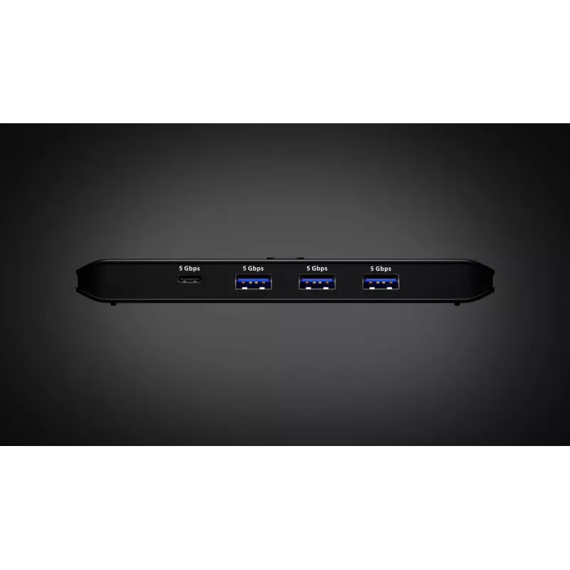 USB 3.2 Gen1 2x4 jagamislüliti ATEN US5324 host A + C ja 4 seadmepordiga