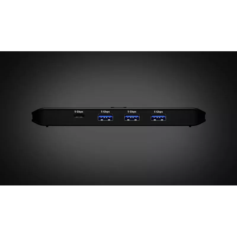 USB 3.2 Gen 1 jagamislüliti ATEN US4324 — 2x hosti 4x seadmele, USB-A/USB-C liidesed, 5 Gbit/s