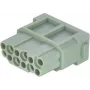Harting Han DD moodul presskontaktile 09140123102 Pistikupesa Han-Modular Moodulid ilma kontaktideta 2 (09140123102)