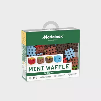 Ehitusklotsid Marioinex Mini Waffle mudel 908204 — 142 tk komplekt